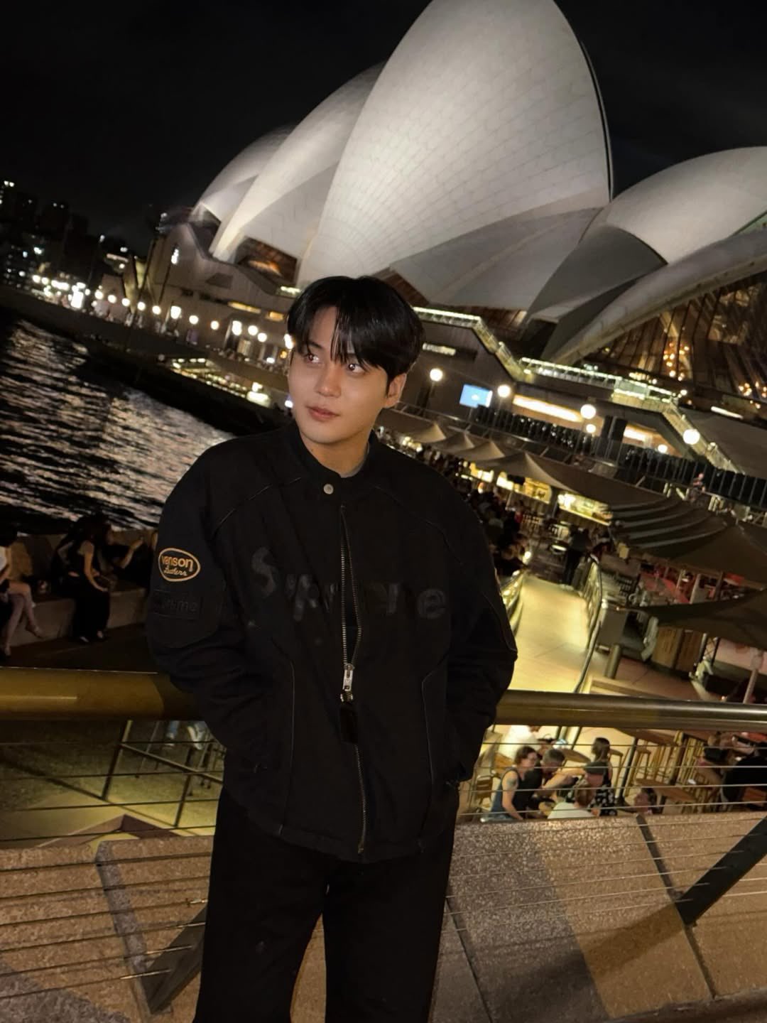 A moment captured by Jongho (ATEEZ)'s fan