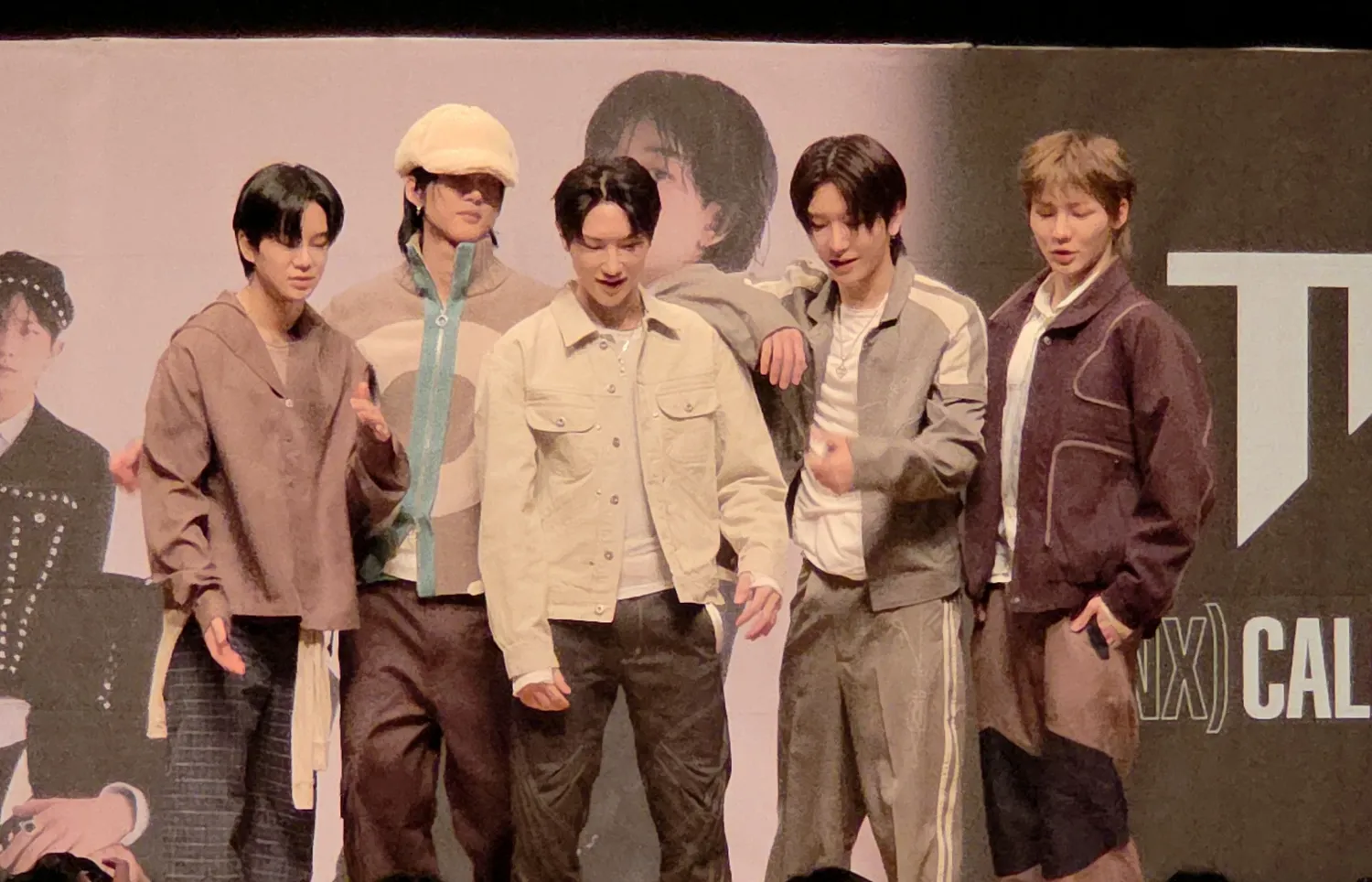 A moment captured by TNX's fan