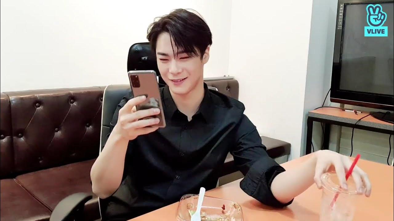 A moment captured by Moonbin (ASTRO)'s fan