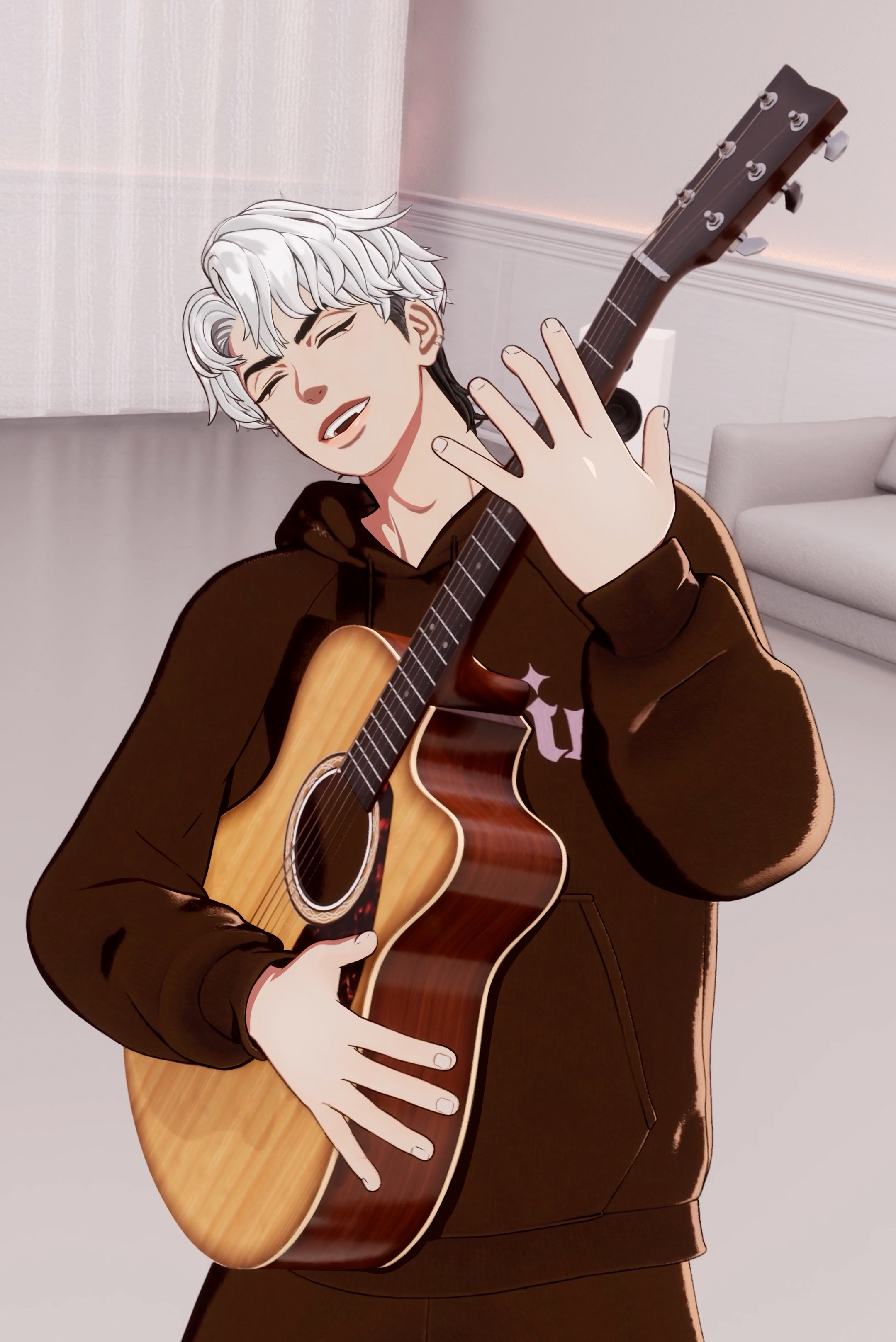 Recent activity shot of Eunho (PLAVE)