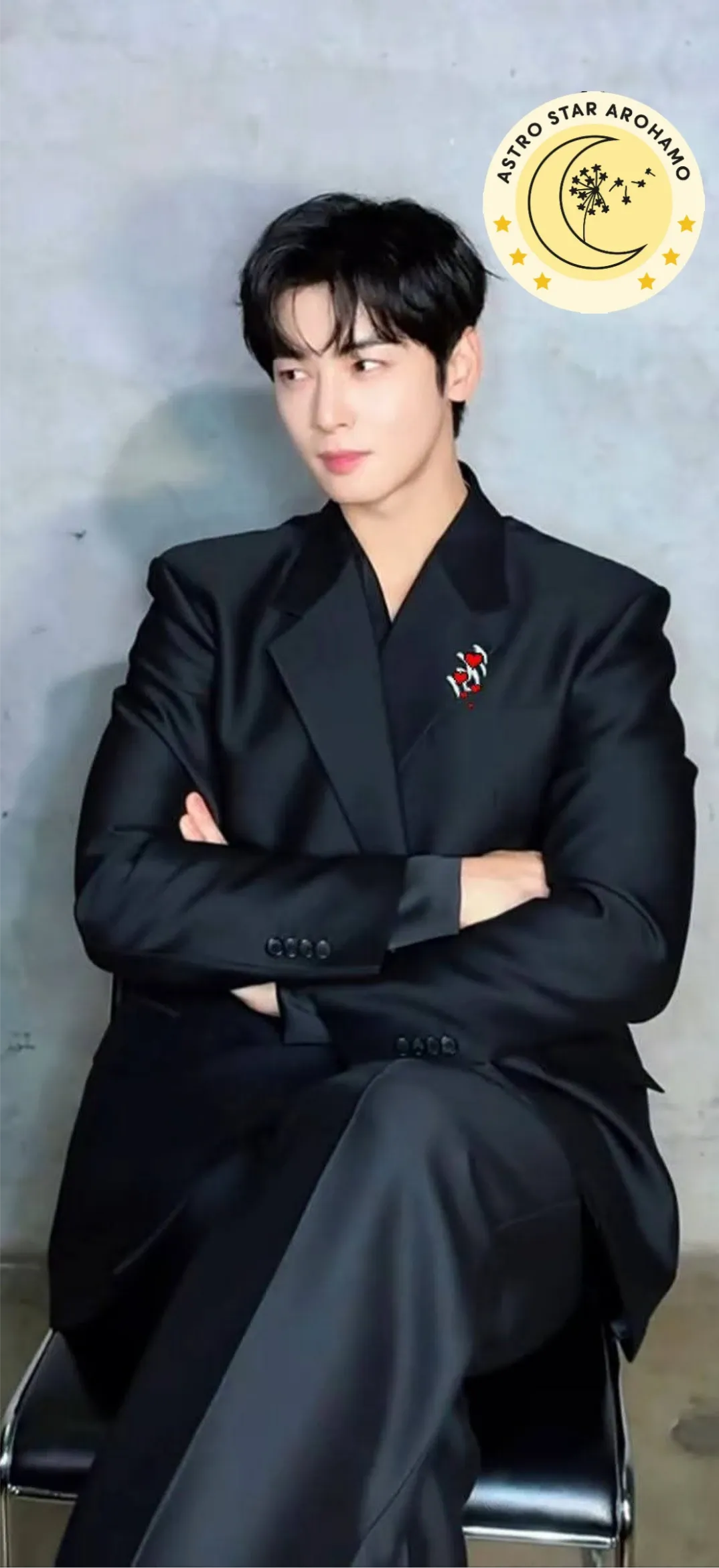 A moment captured by Eunwoo (ASTRO)'s fan