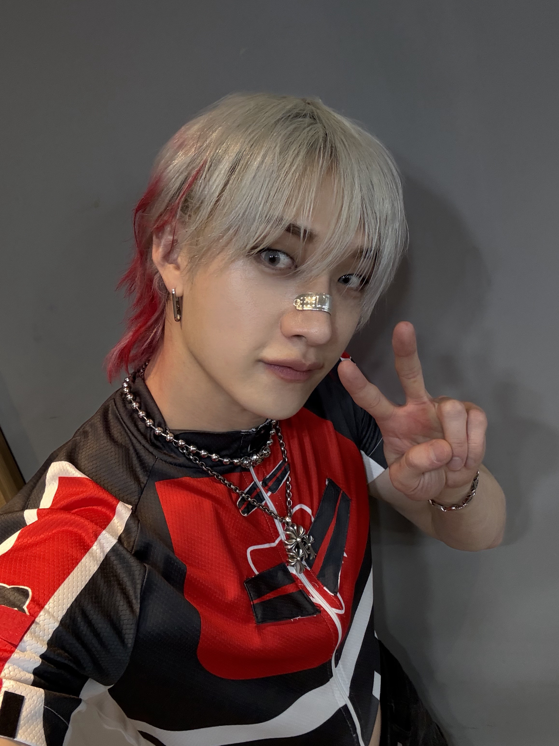 Recent activity shot of Bang Chan (Stray Kids)