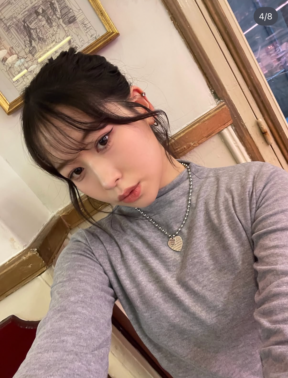 Behind-the-scenes cut of Kasahara Momona (ME:I)