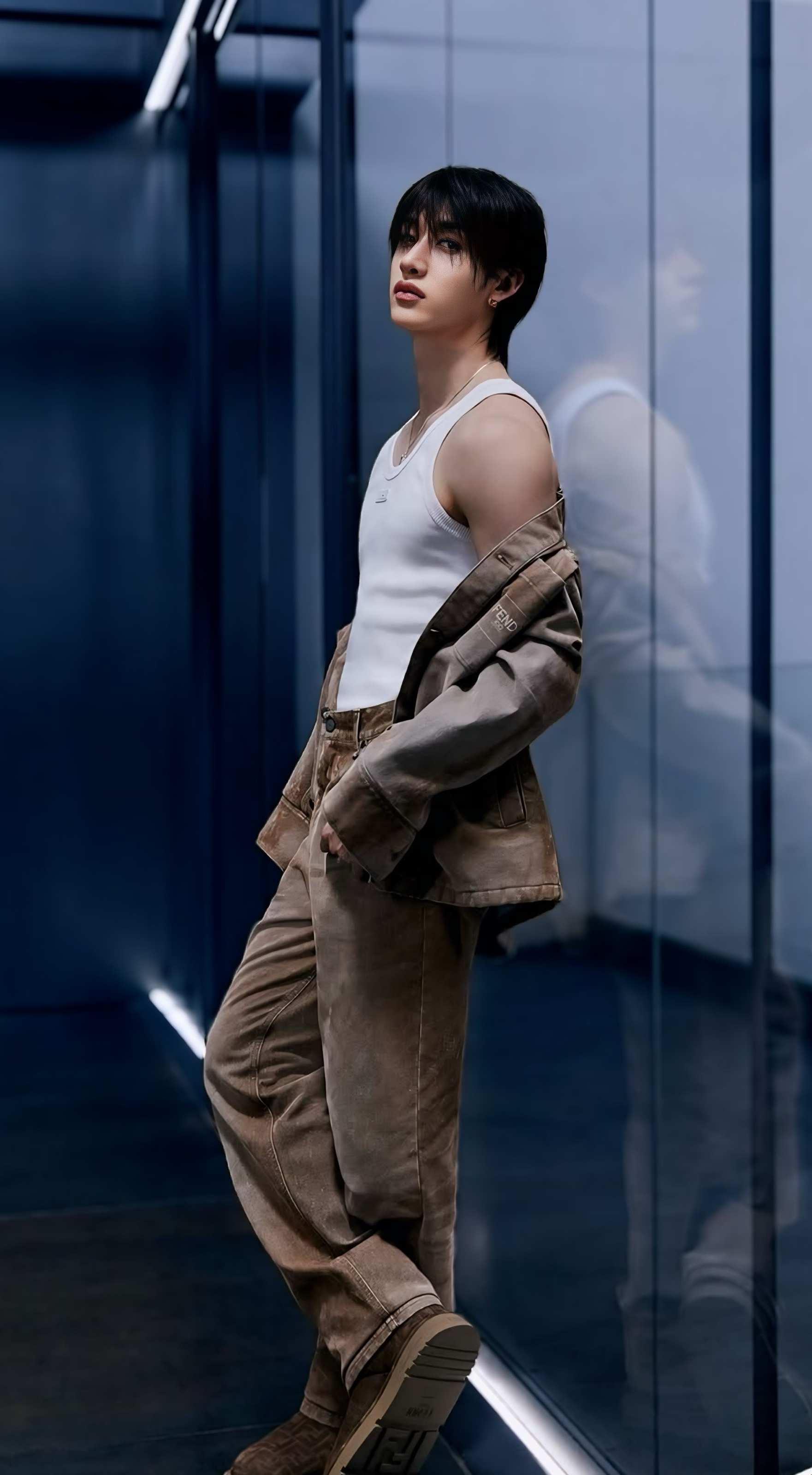 方灿 (Stray Kids)粉丝拍下的瞬间