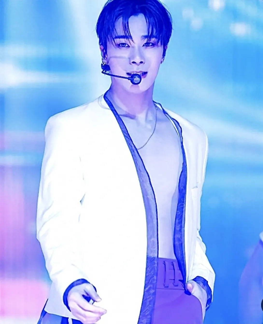 Recent activity shot of Moonbin (ASTRO)