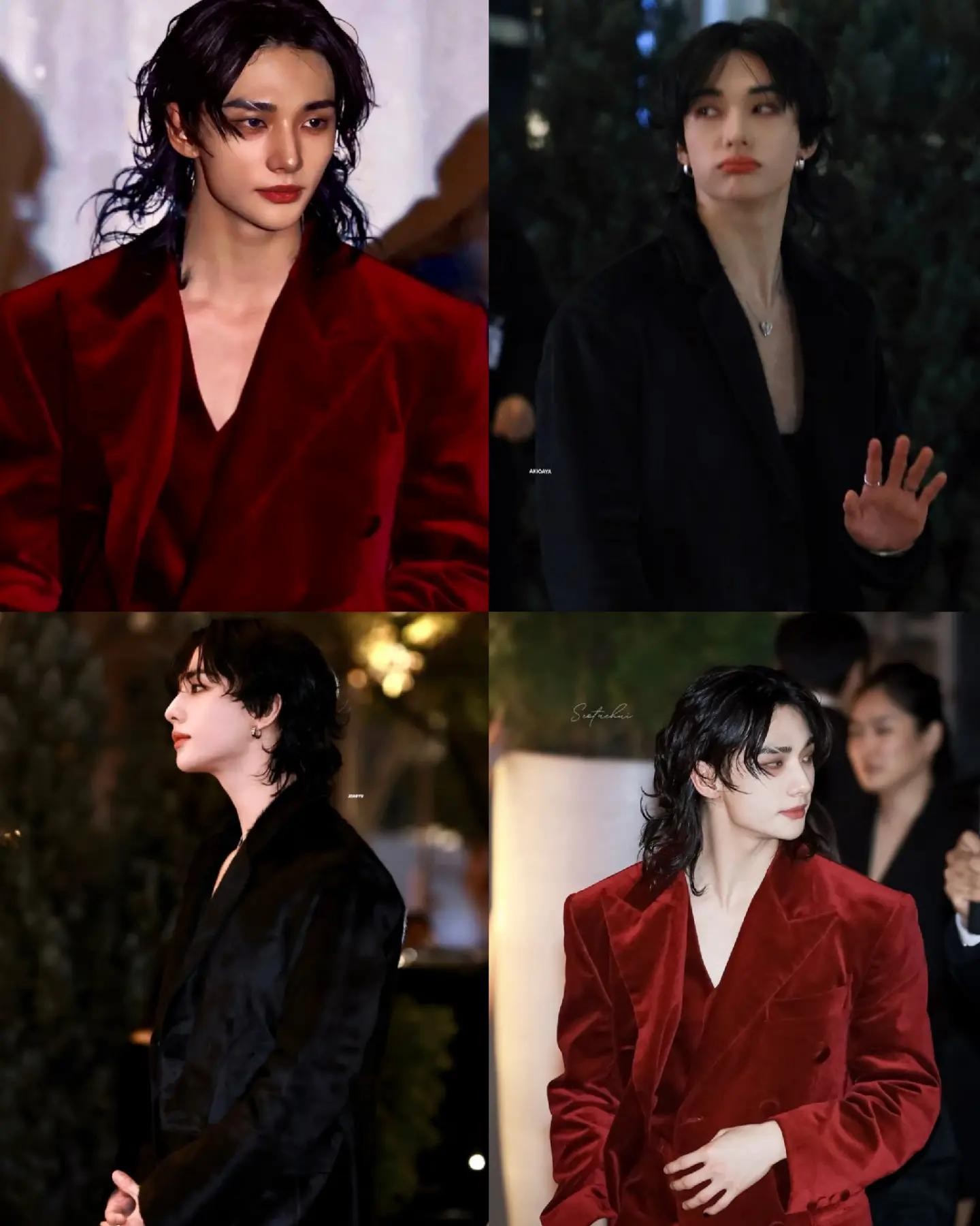 A moment captured by Hyunjin (Stray Kids)'s fan