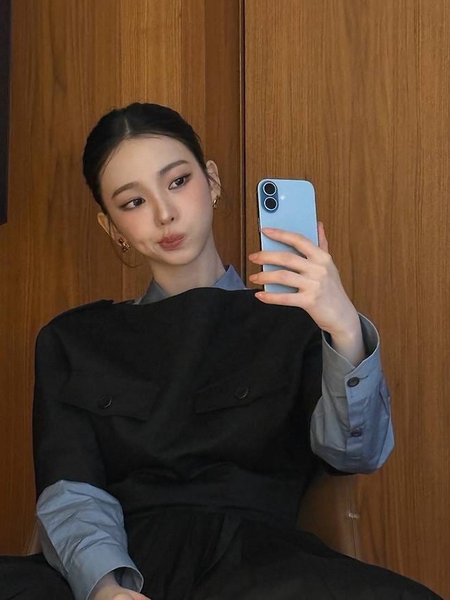 カリナ (aespa)の舞台裏ショット