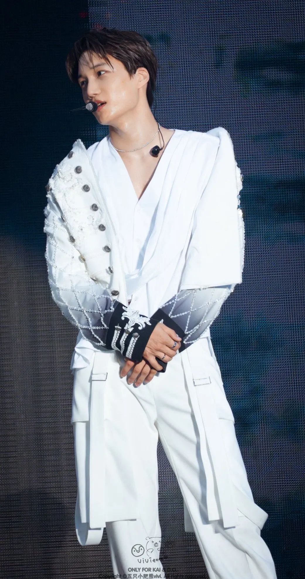 Recent activity shot of Kai (EXO)