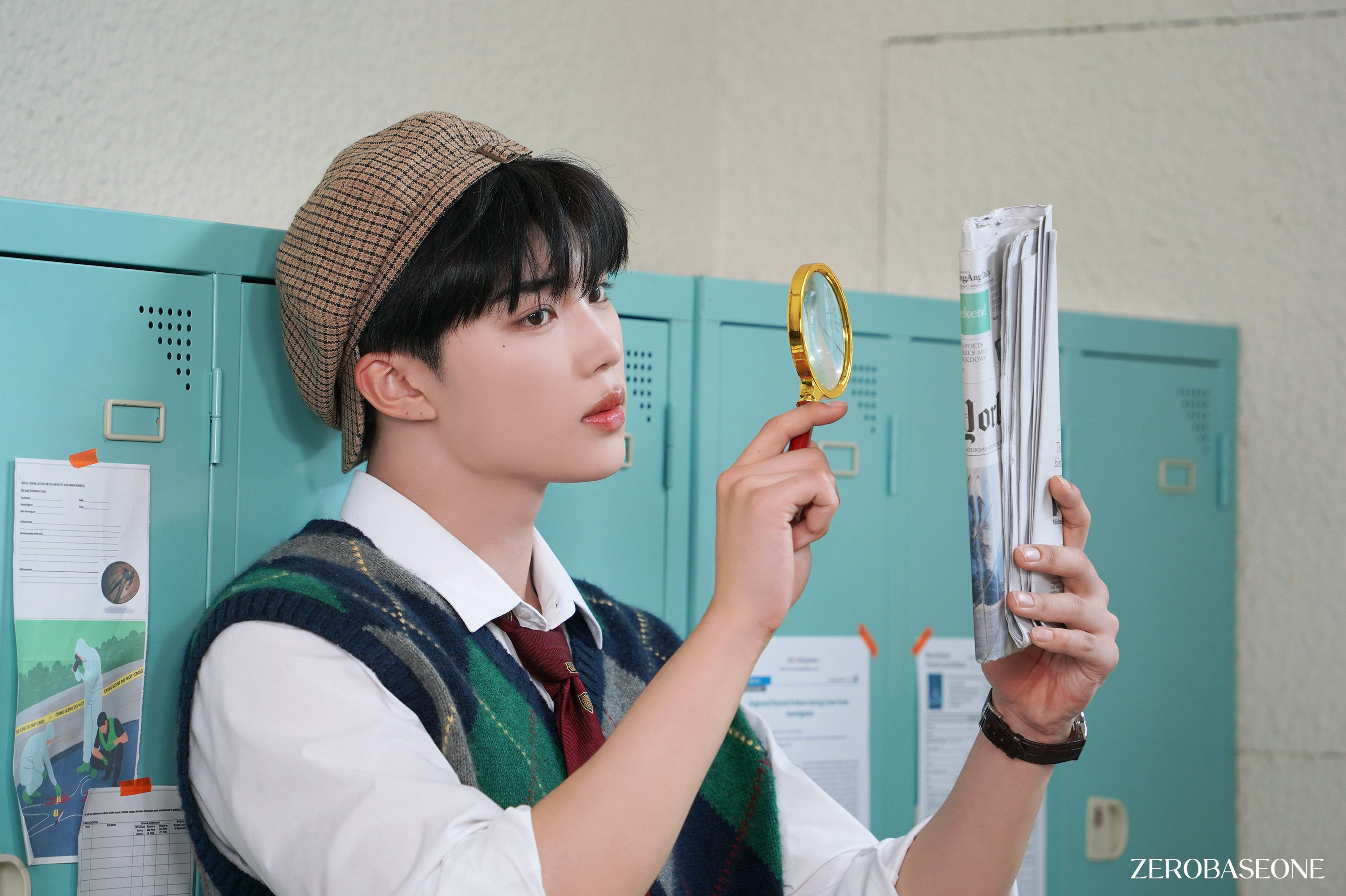 A moment captured by Park Gunwook (ZEROBASEONE)'s fan