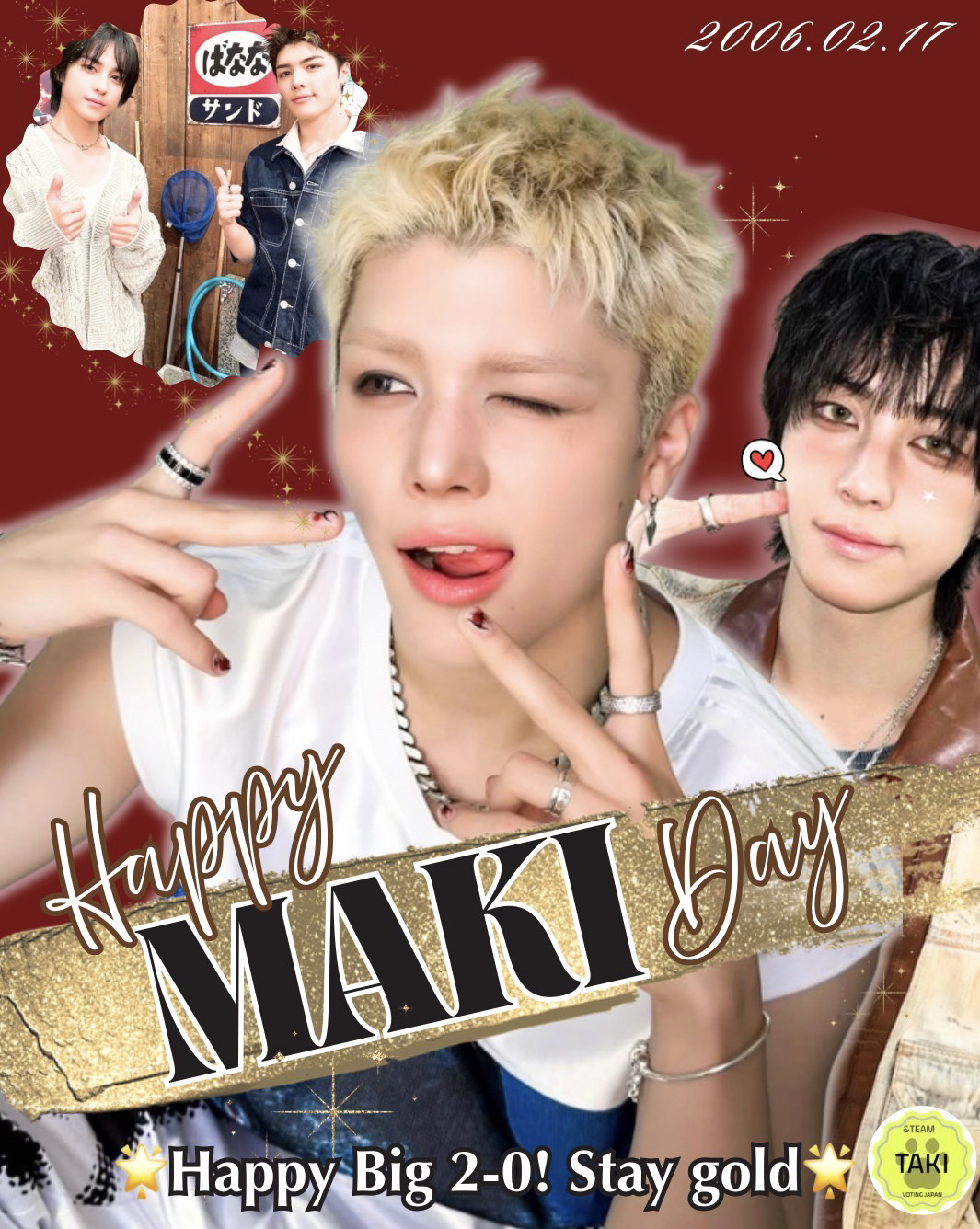 Behind-the-scenes cut of Maki (&TEAM)