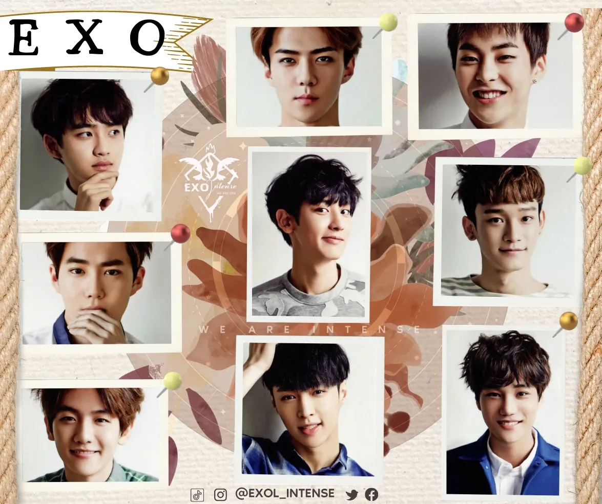 EXO의 비하인드 컷