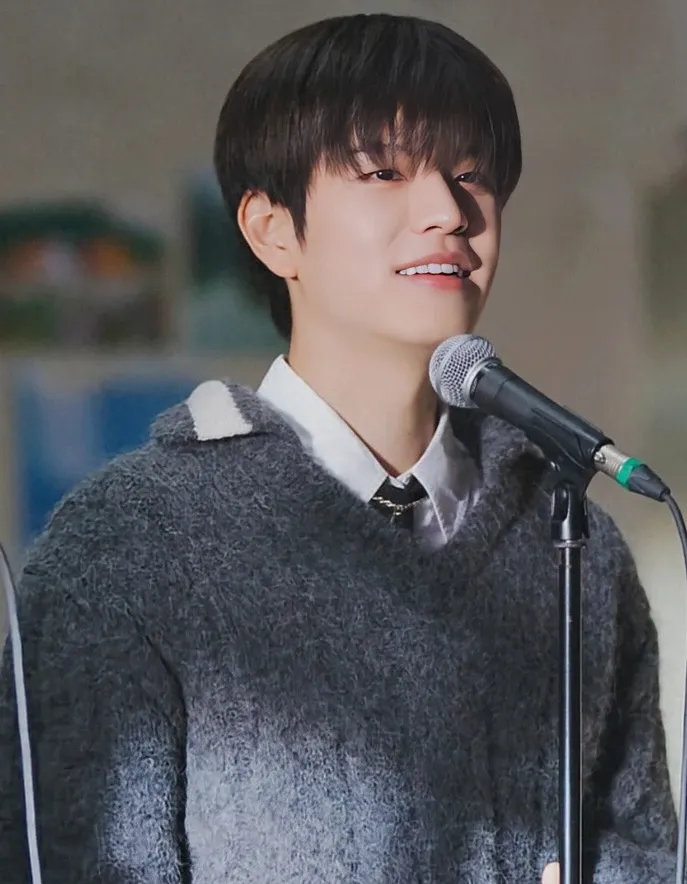 Recent activity shot of Seungmin (Stray Kids)