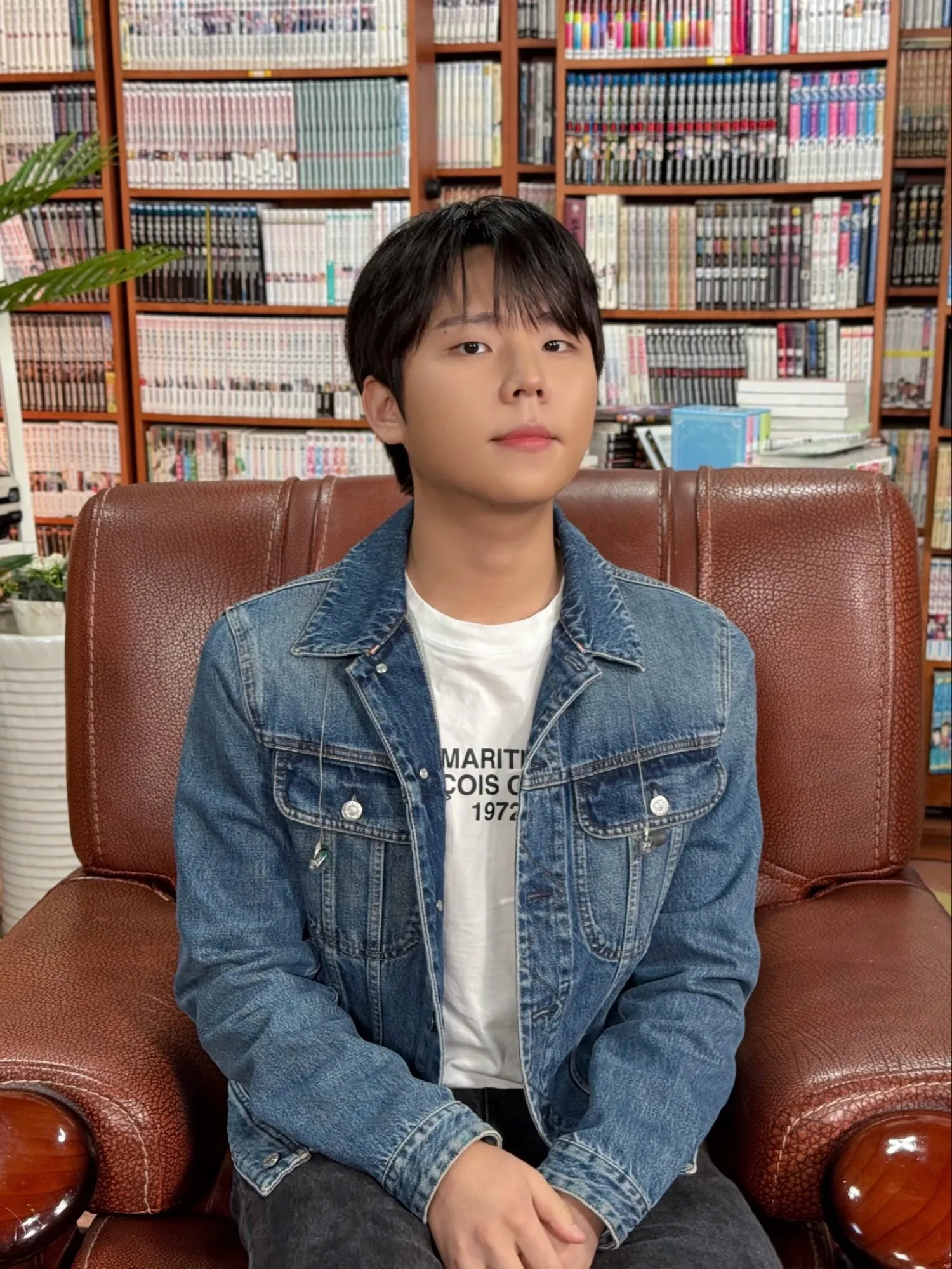 A moment captured by Jung Seunghwan's fan