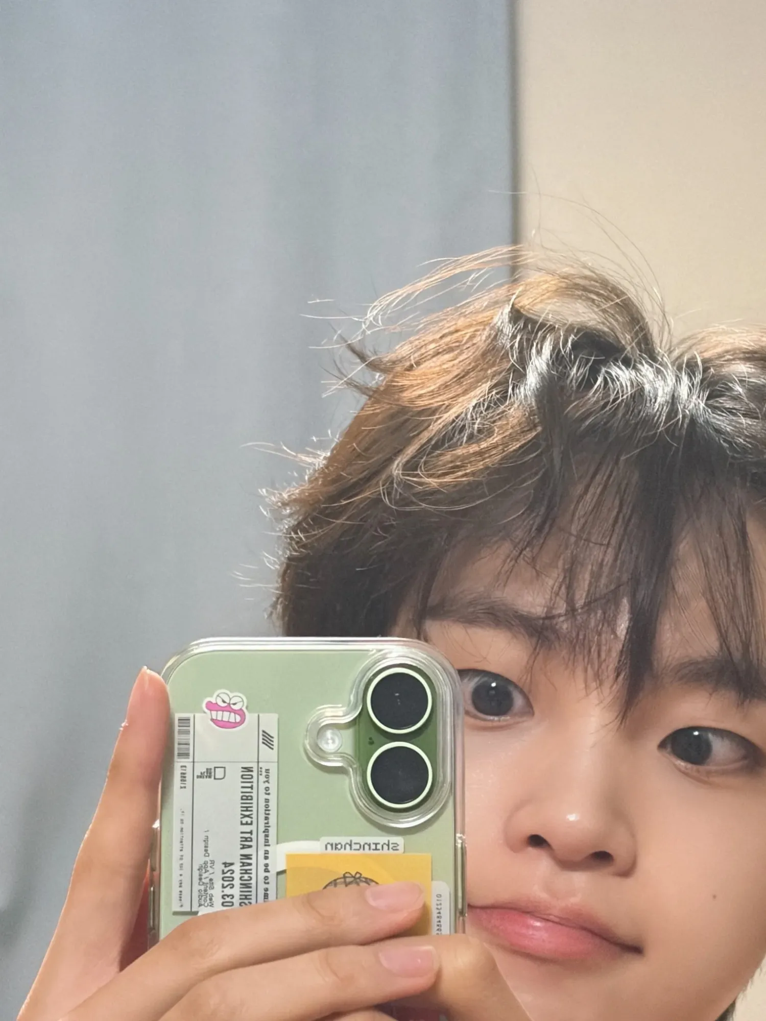 A moment captured by Hyeongjun (CRAVITY)'s fan