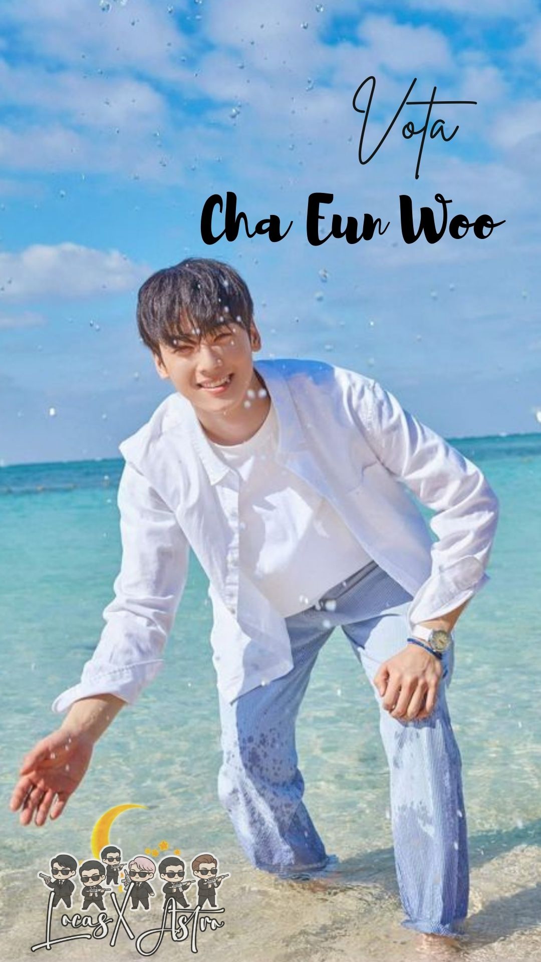 A moment captured by Eunwoo (ASTRO)'s fan