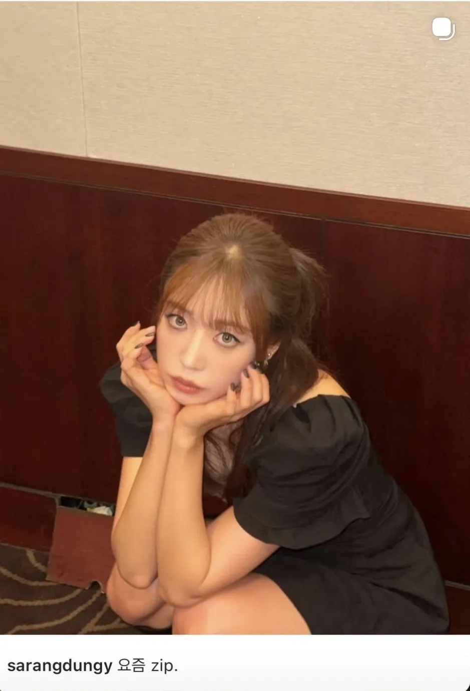 Recent activity shot of Kim Namjoo (Apink)