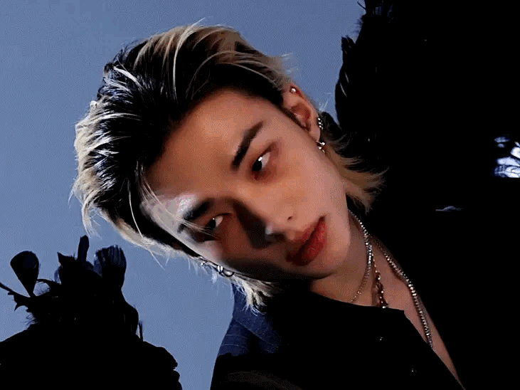 Recent activity shot of Hyunjin (Stray Kids)