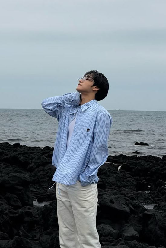 Recent activity shot of Seonghwa (ATEEZ)