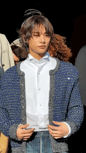 Latest photo of Hyunjin (Stray Kids)