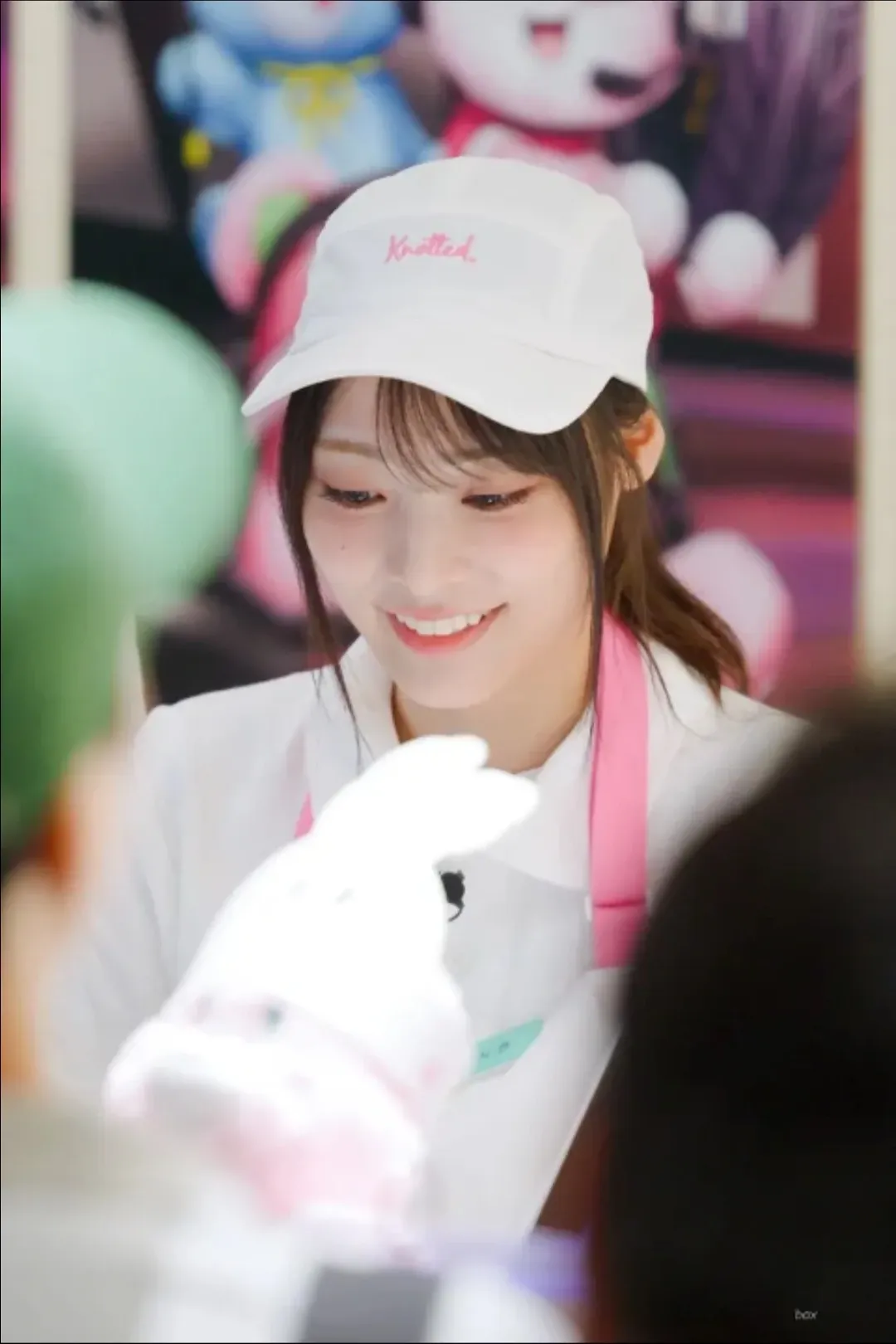A moment captured by Siyeon (QWER)'s fan