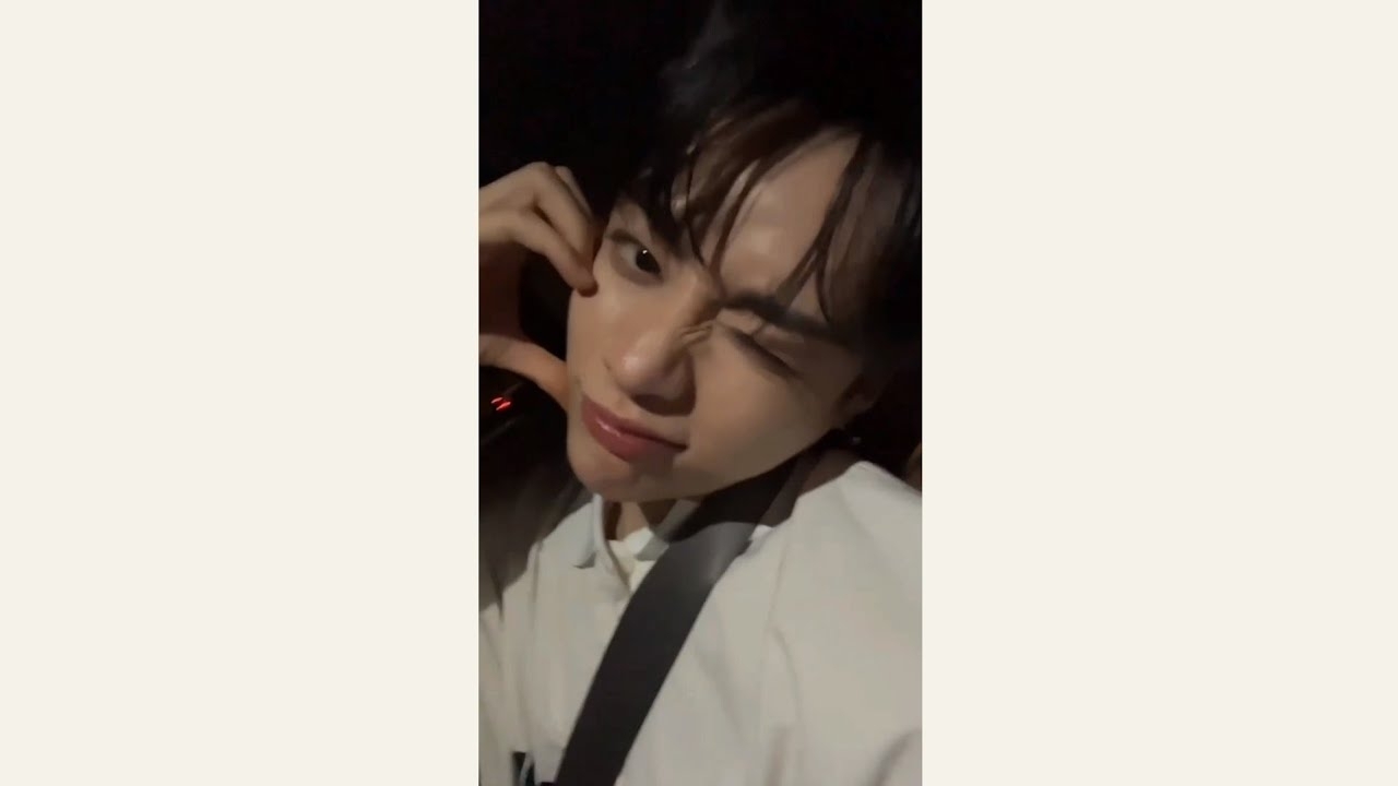 Behind-the-scenes cut of Hanbin (TEMPEST)