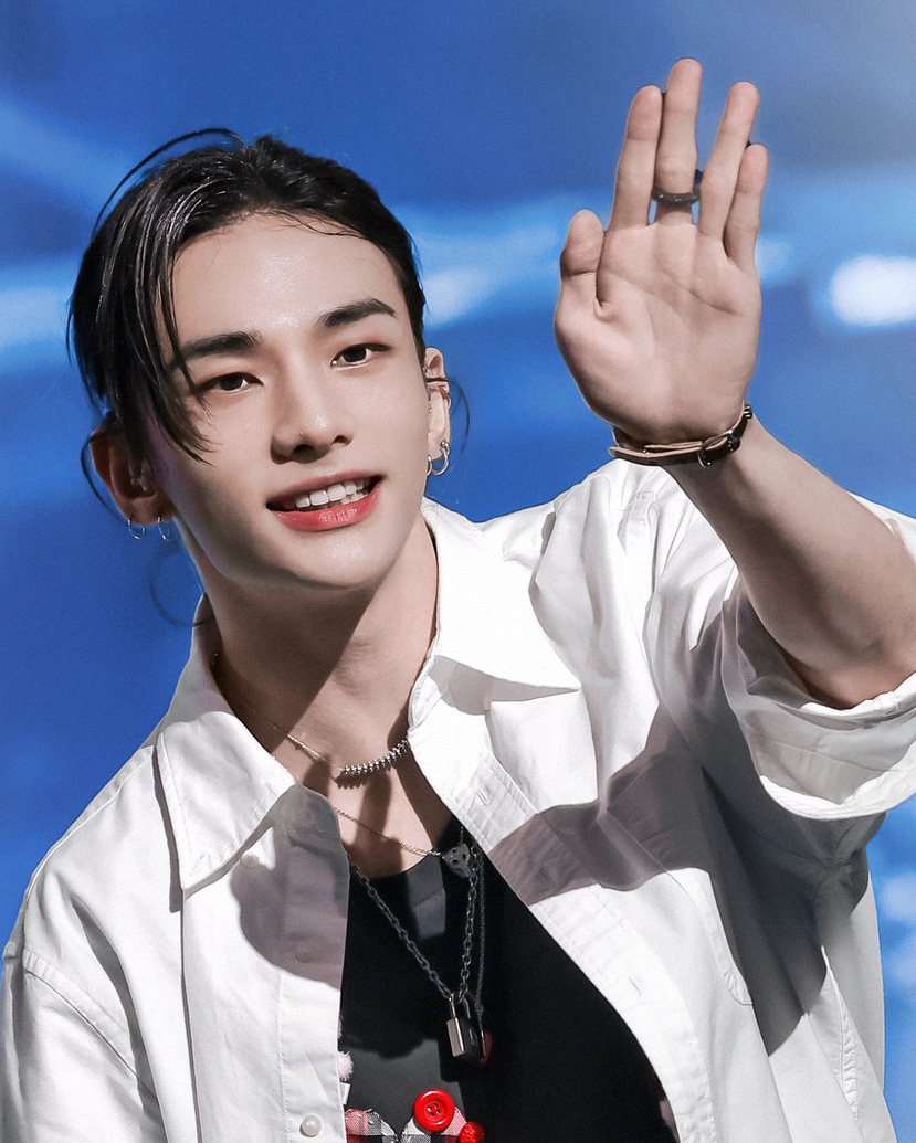 Latest photo of Hyunjin (Stray Kids)