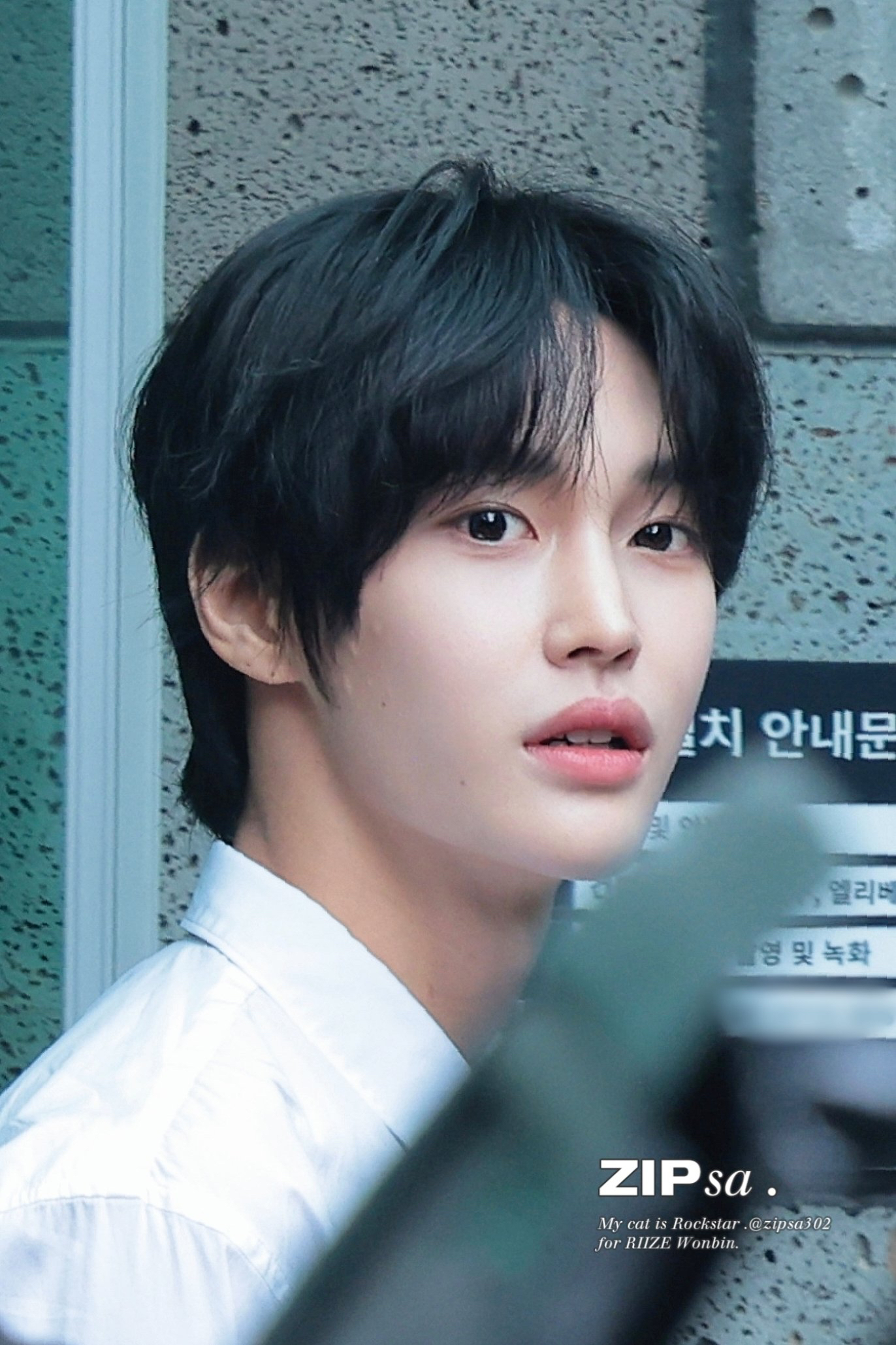 Behind-the-scenes cut of Wonbin (RIIZE)