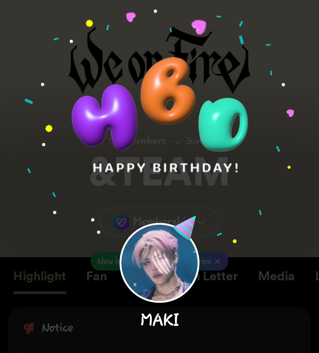 Latest photo of Maki (&TEAM)