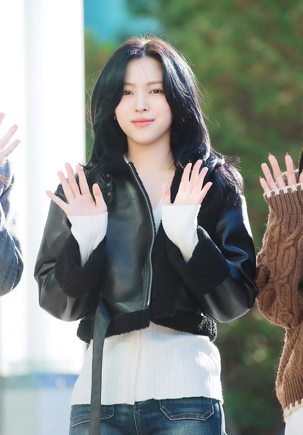 A moment captured by Ryujin (ITZY)'s fan