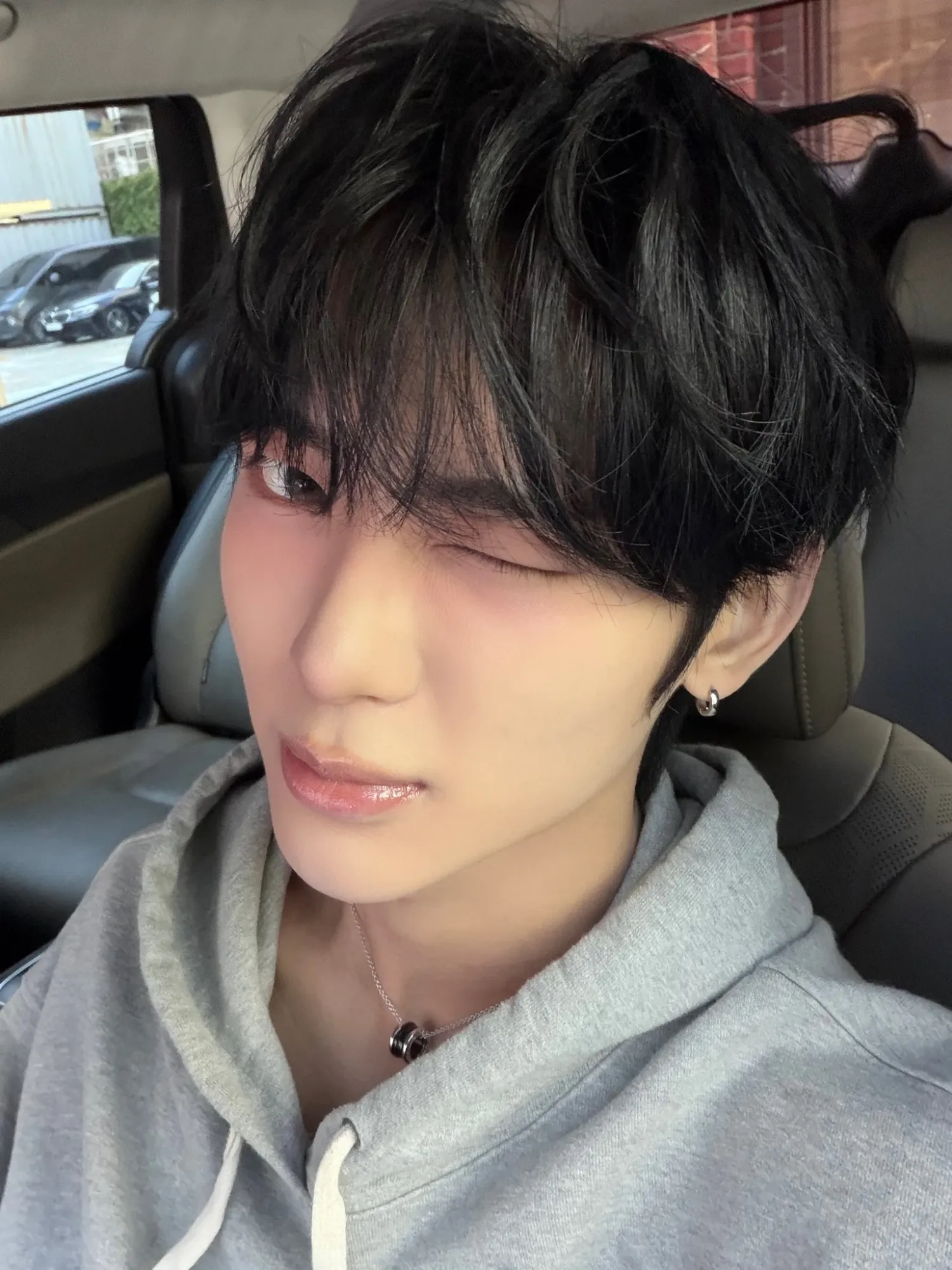 Recent activity shot of Siyun (NOWZ)