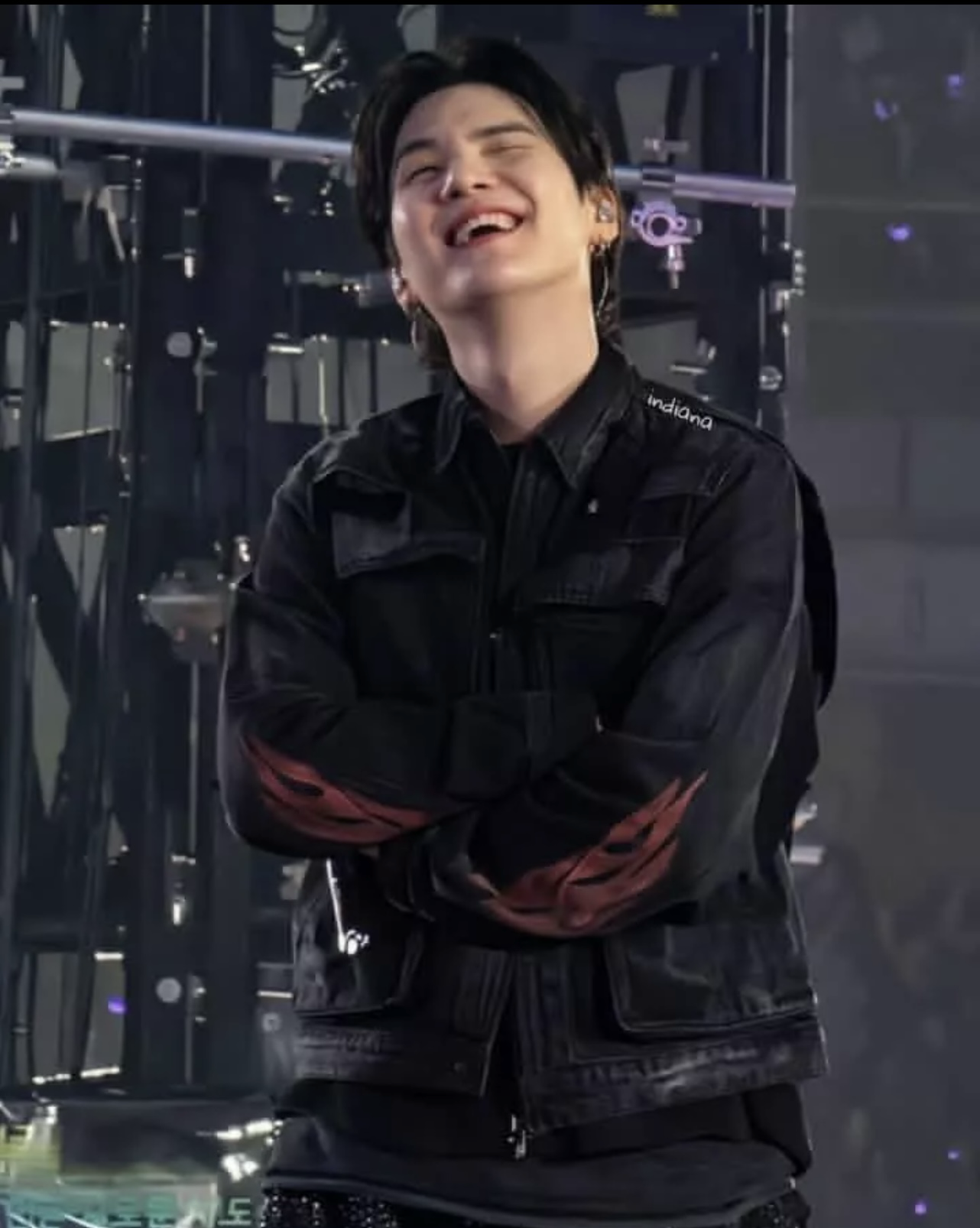 Recent activity shot of SUGA (BTS)