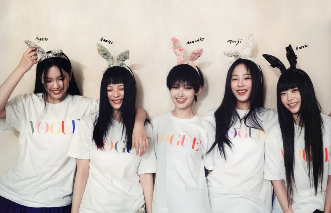 Behind-the-scenes cut of NewJeans