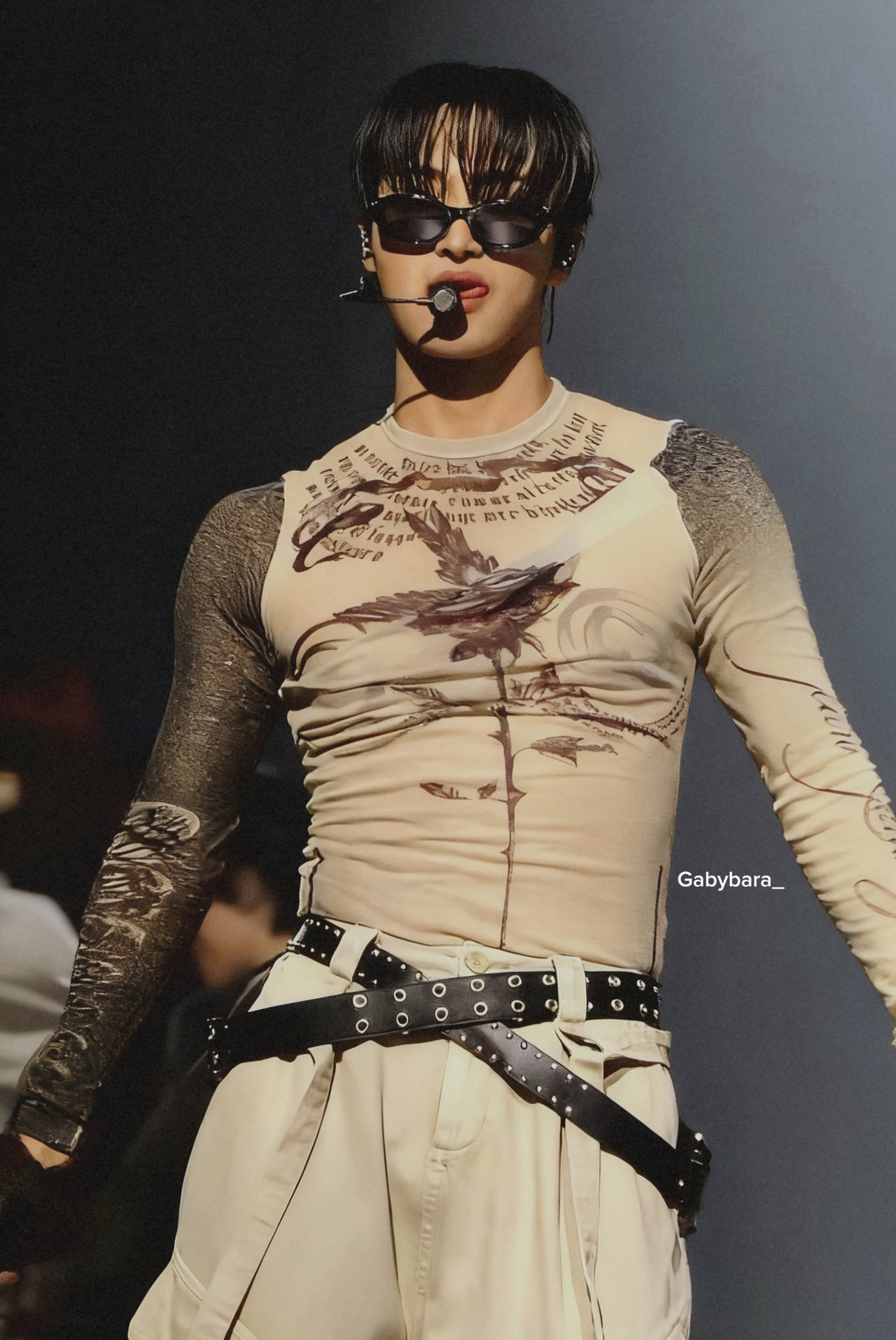 Recent activity shot of Seonghwa (ATEEZ)