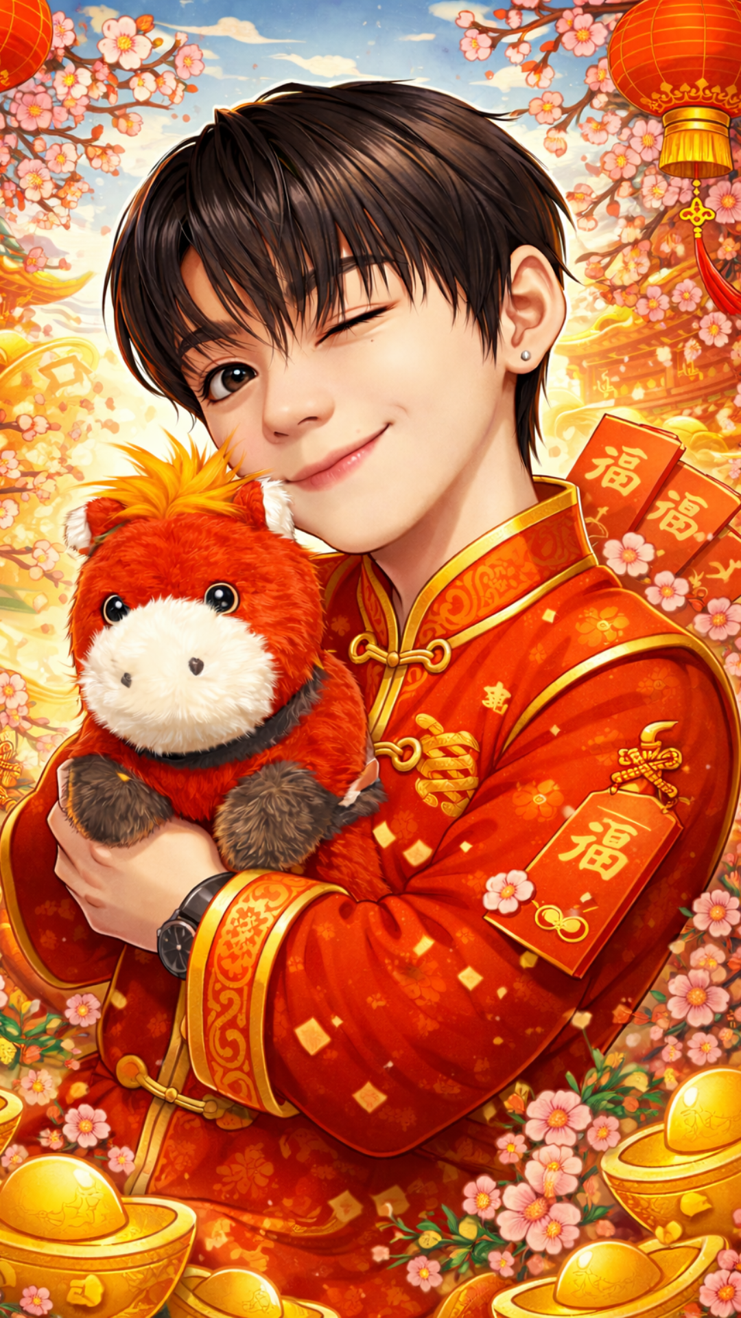 박한 (아홉)를 위해 팬들이 공유한 감성 배경화면