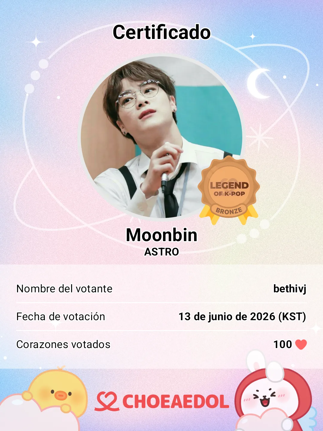 Latest photo of Moonbin (ASTRO)