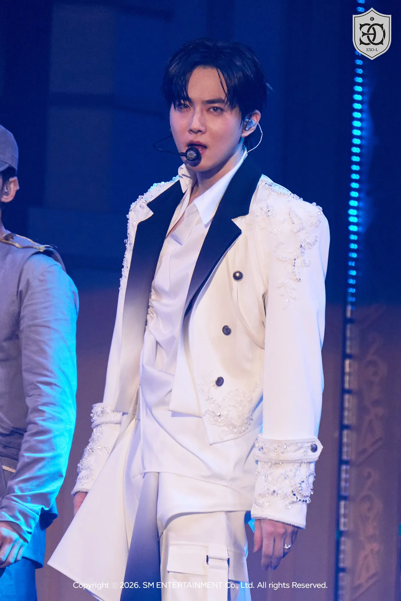 Recent activity shot of Suho (EXO)