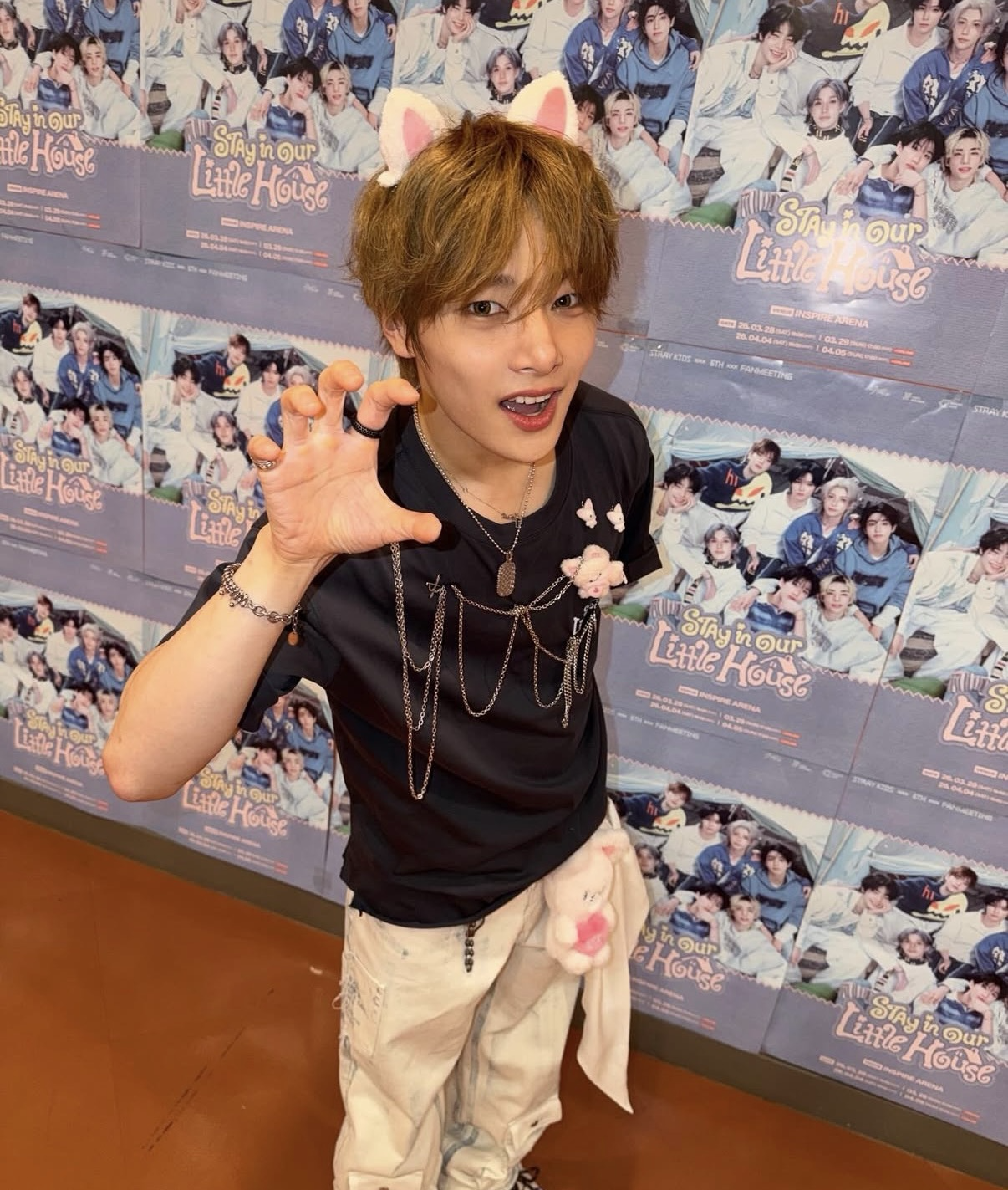 Recent activity shot of I.N (Stray Kids)