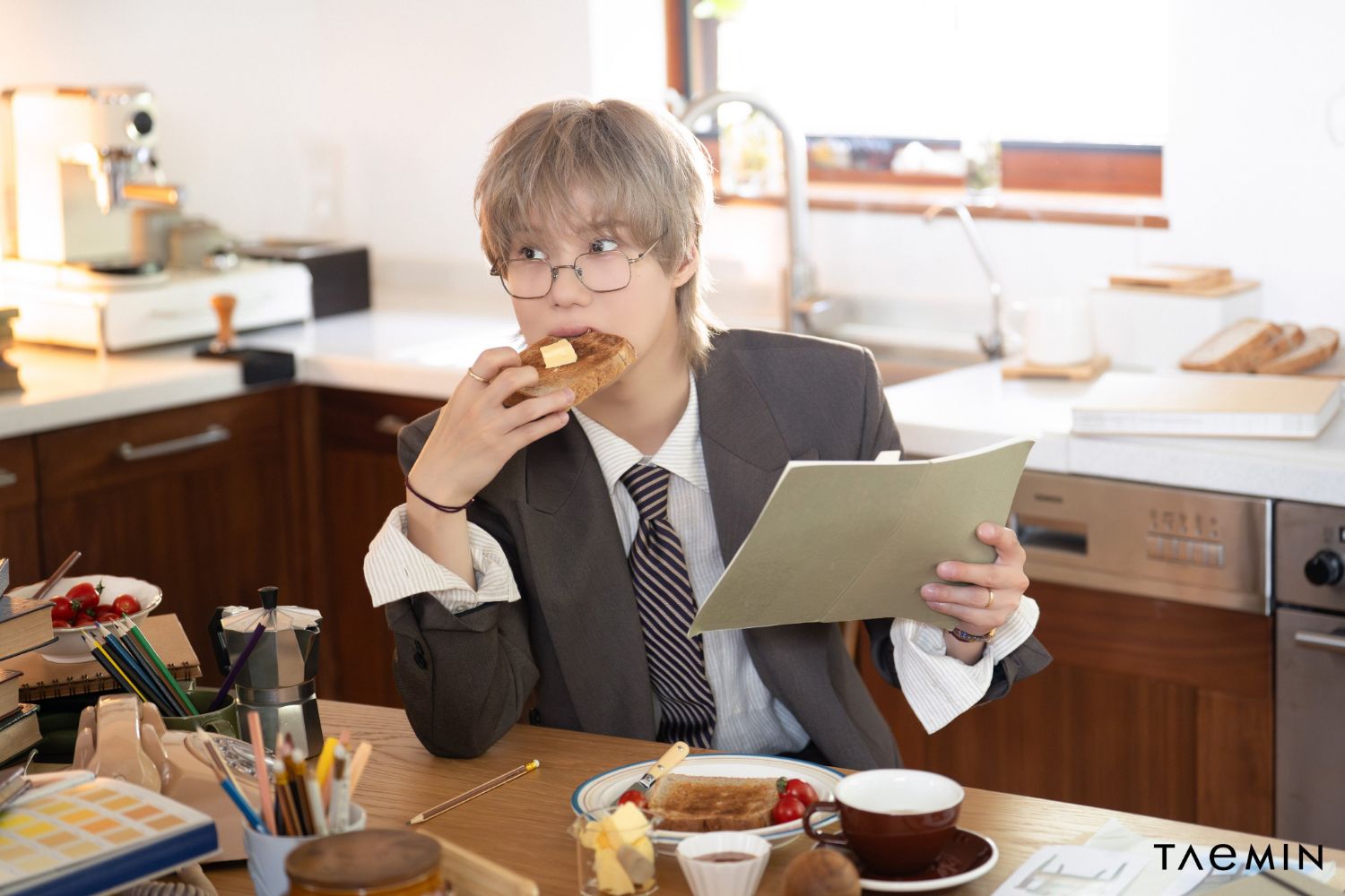 Behind-the-scenes cut of Taemin (SHINee)