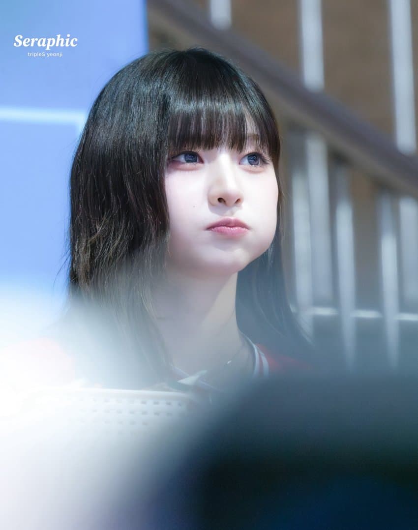 A moment captured by tripleS's fan