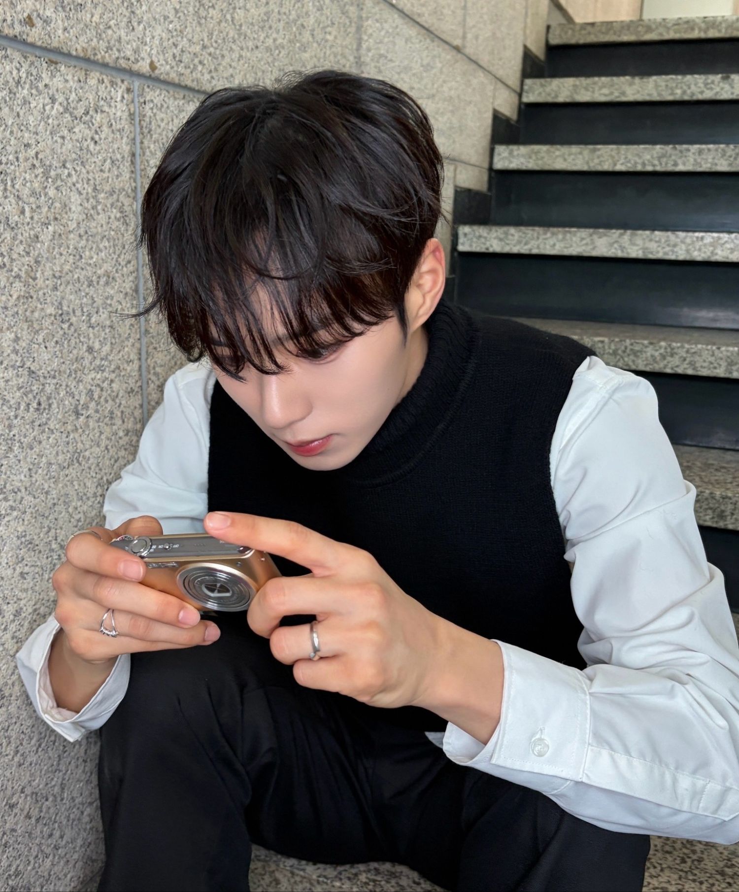 Recent activity shot of Kim Junseo (ALPHA DRIVE ONE)