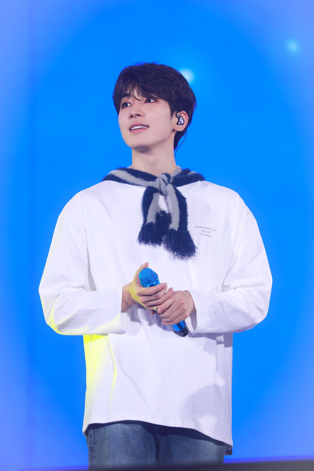 A moment captured by Wonwoo (SEVENTEEN)'s fan