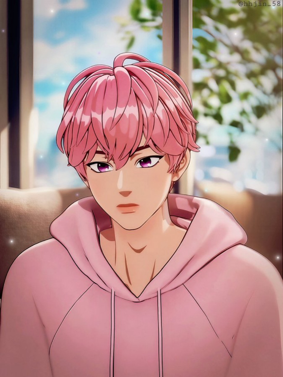 バンビー (PLAVE)の舞台裏ショット