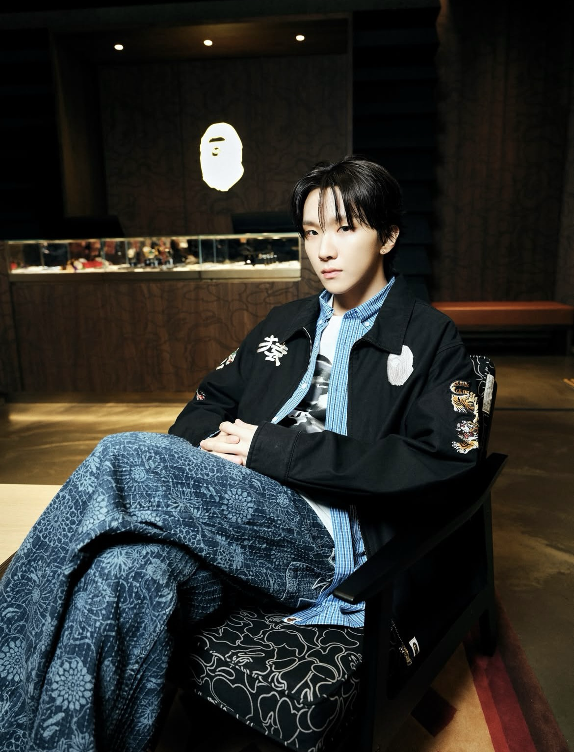 Recent activity shot of Woonhak (BOYNEXTDOOR)