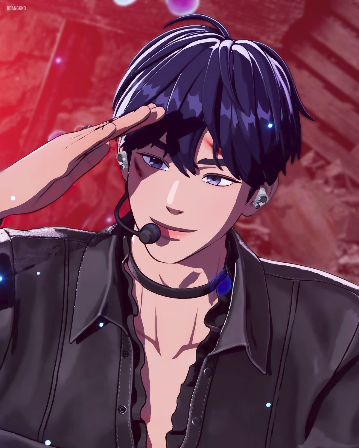 Recent activity shot of Yejun (PLAVE)