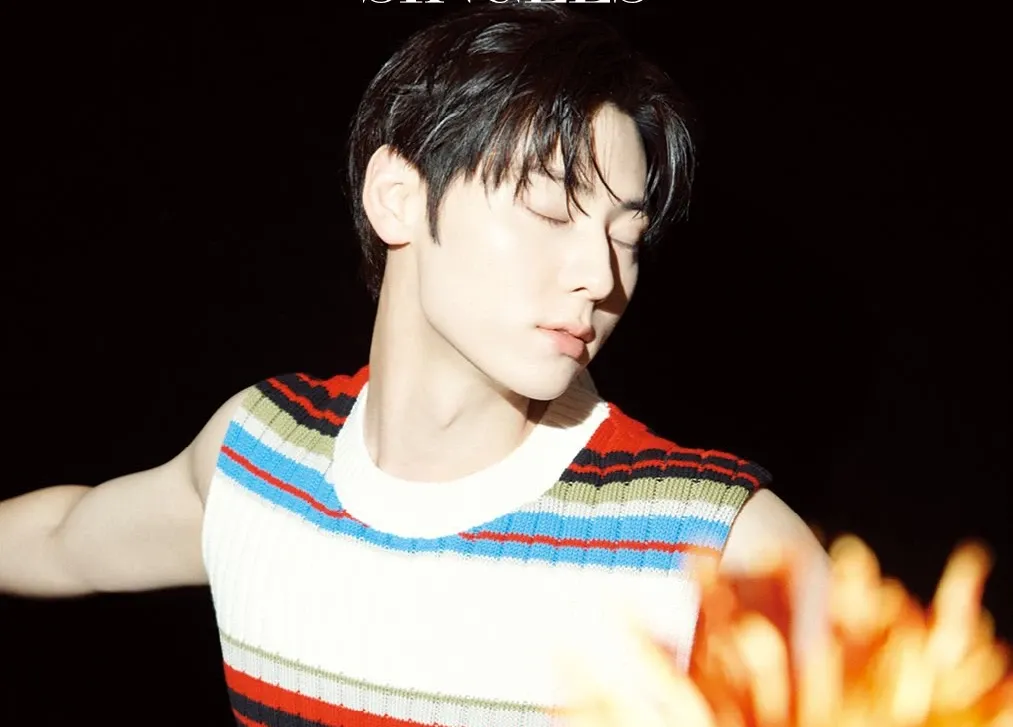 Behind-the-scenes cut of Hwang Minhyun