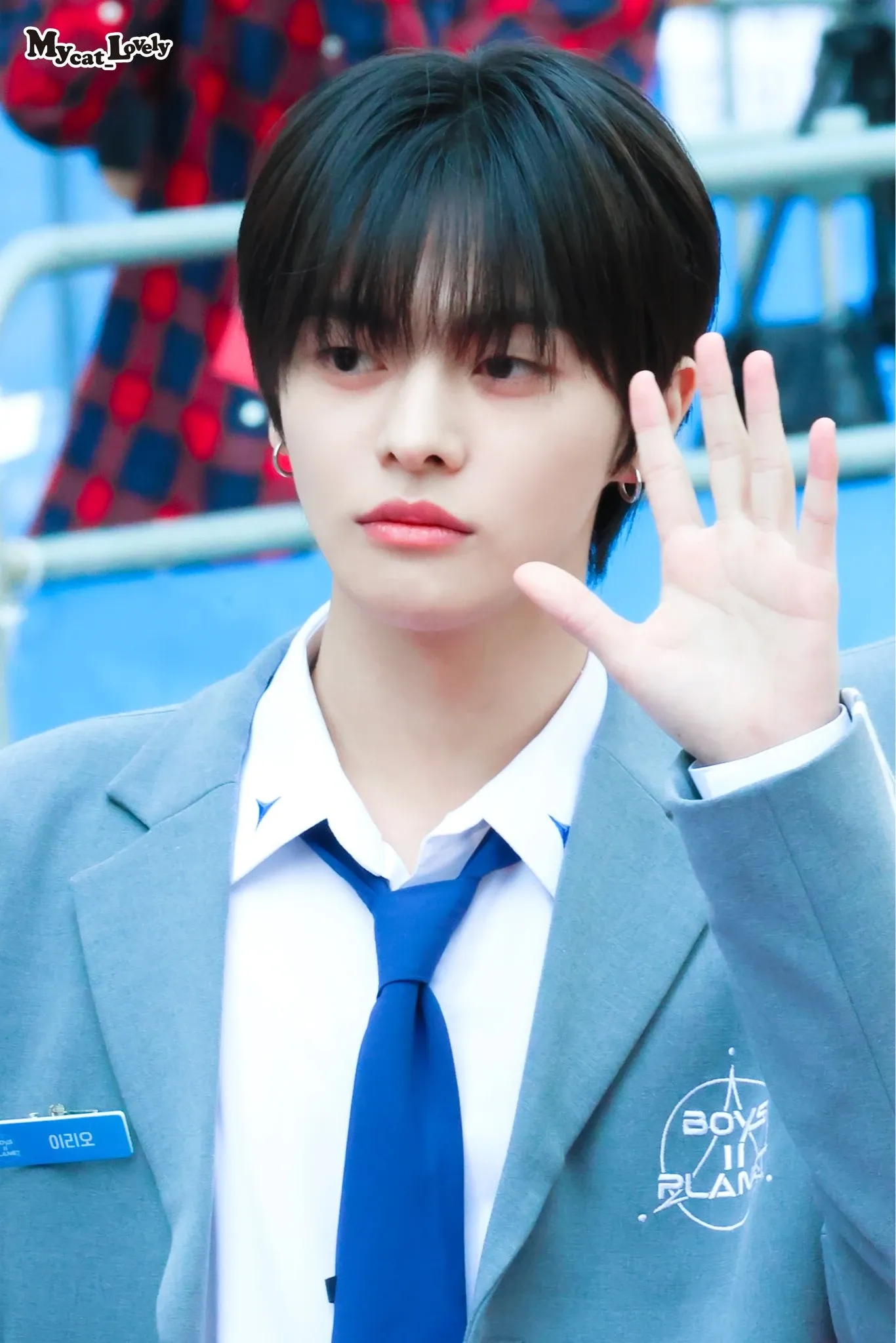 Behind-the-scenes cut of Lee Leo (ALPHA DRIVE ONE)