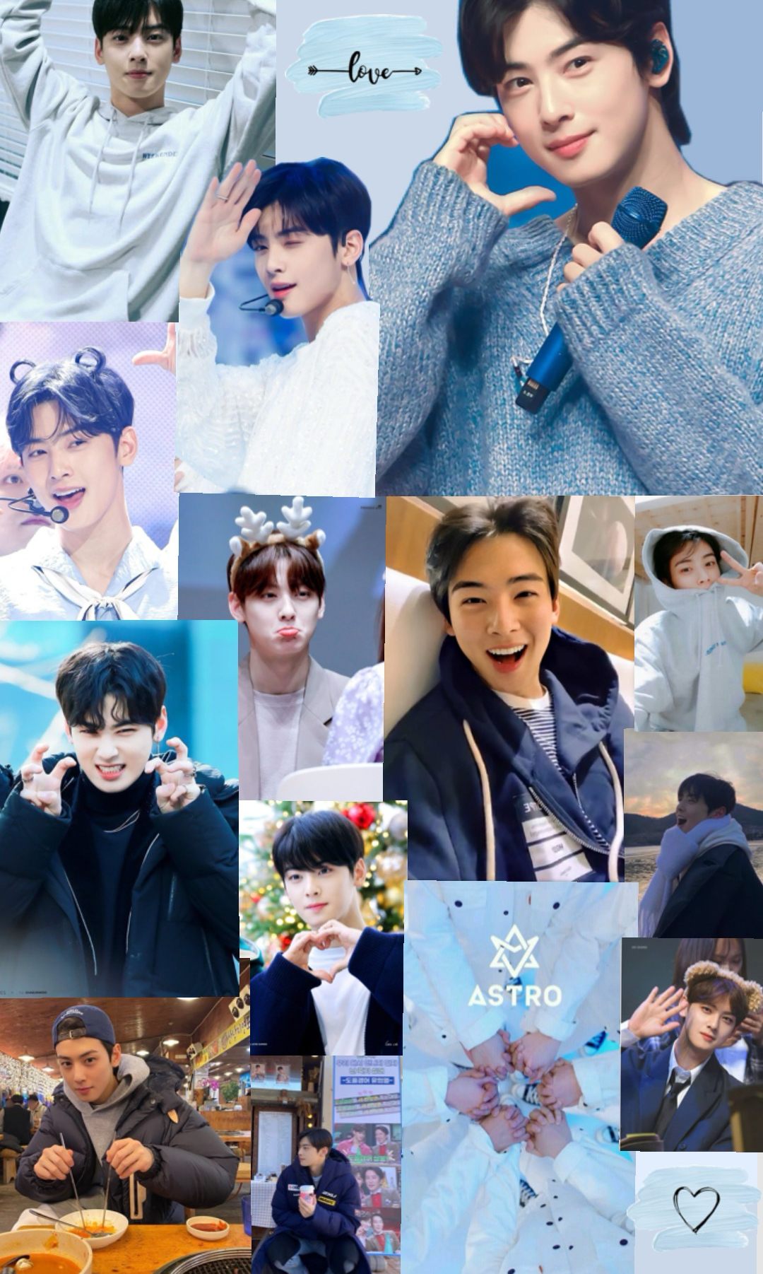 Recent activity shot of Eunwoo (ASTRO)