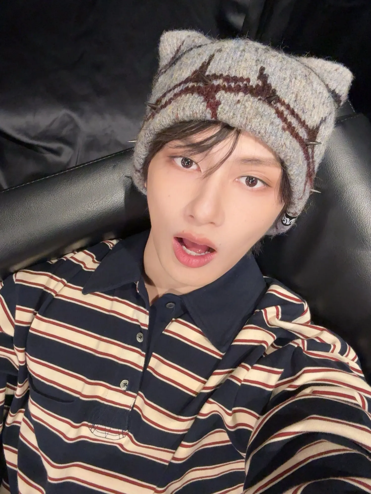 A moment captured by Jun (SEVENTEEN)'s fan