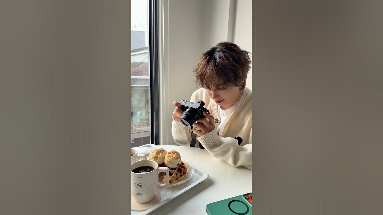 Behind-the-scenes cut of Lim Youngmin