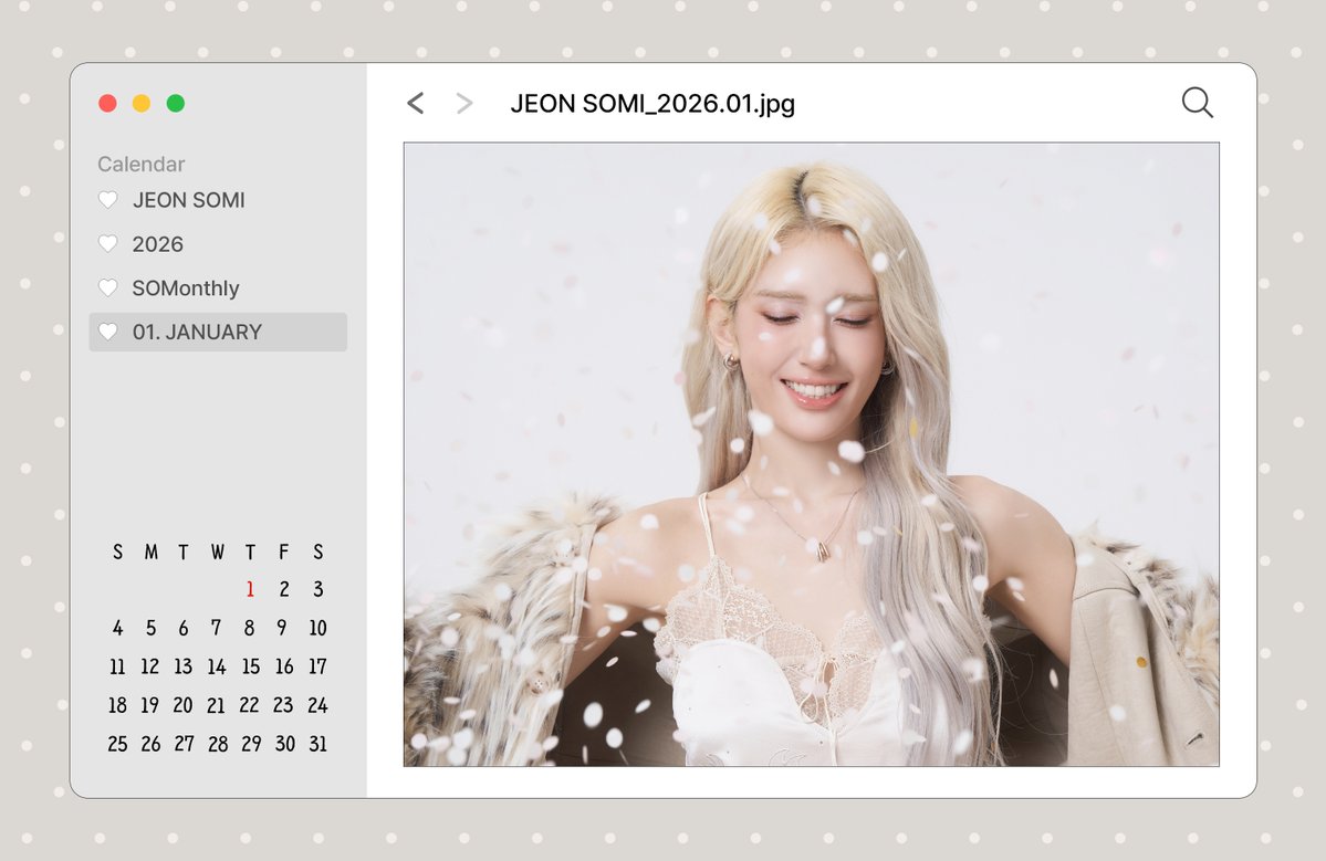 Recent activity shot of Jeon Somi